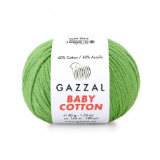 Baby cotton 3448 (зеленое яблоко)