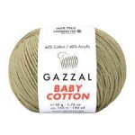 Baby cotton 3464 (оливковый)