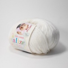 Alize Baby Wool  55 (белый)