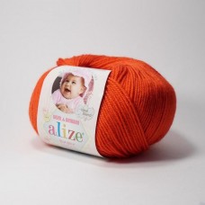 Alize Baby Wool  56 (красный)