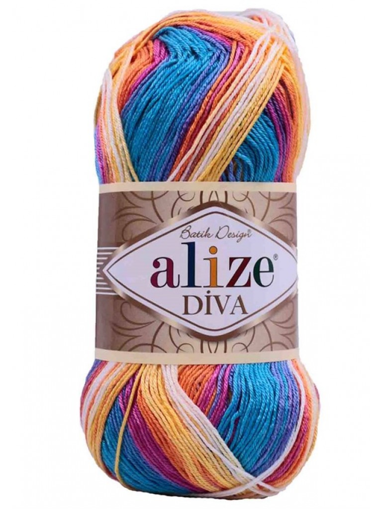 Пряжа Diva Ombre Batik Alize / Дива Омбре Батик Ализе